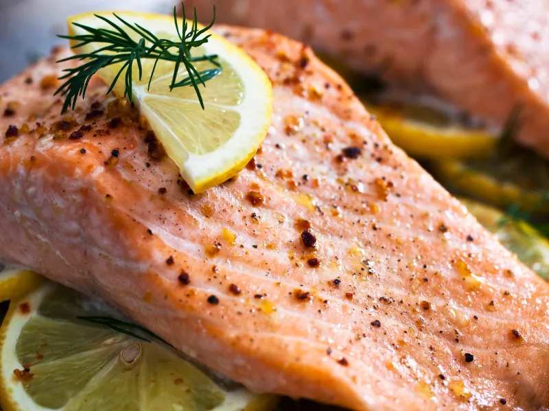 מתכון לסלמון בתנור